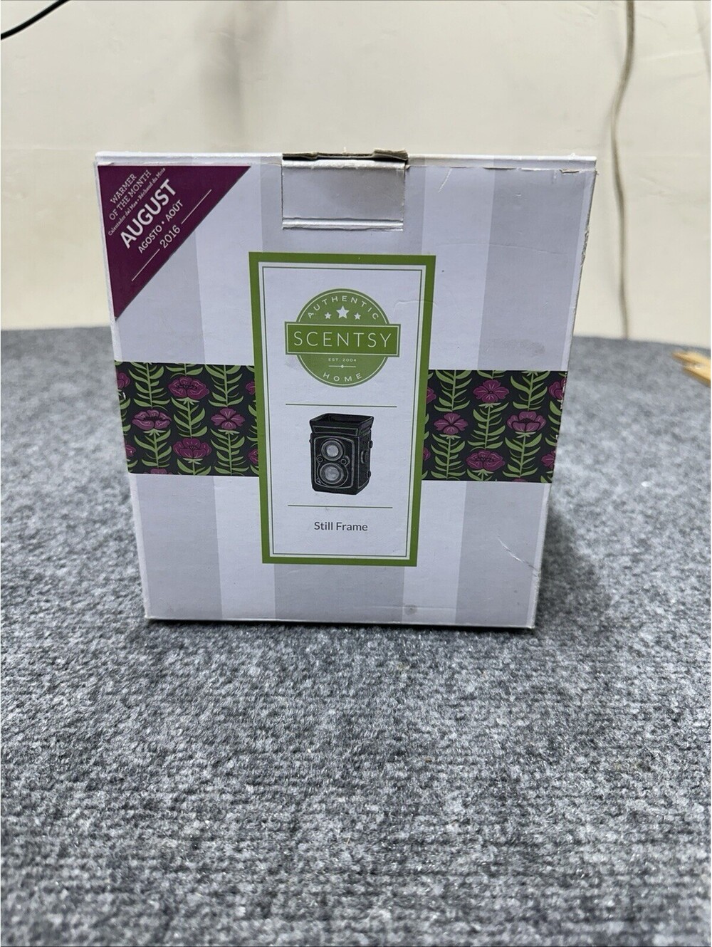 Scentsy Wax Warmer STILL FRAME Retired Photography, Camera RARE - Tested